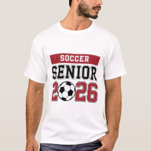 Soccer Senior 2026 Soccer Cl Of 2026 Graduation Me T-Shirt