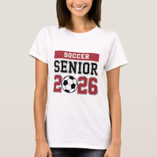 Soccer Senior 2026 Soccer Cl Of 2026 Graduation Me T-Shirt