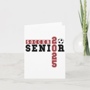 Soccer Senior Night Soccer Senior 2025 Graduation Card