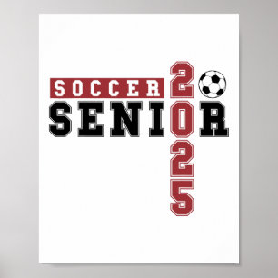 Soccer Senior Night Soccer Senior 2025 Graduation Poster