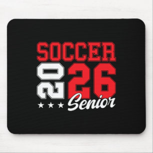 Soccer Senior Night Soccer Senior 2026 Graduation Mouse Pad