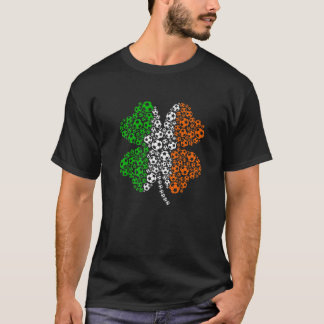 Soccer Shamrock St. Patrick's Day Costumes Boys Me T-Shirt