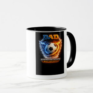 Soccer Shield Emblem Logo   Dynamic Sports Crest   Mug