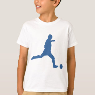Soccer Silhouette Kids Tshirt