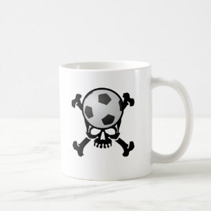Soccer Skull Coffee Mug