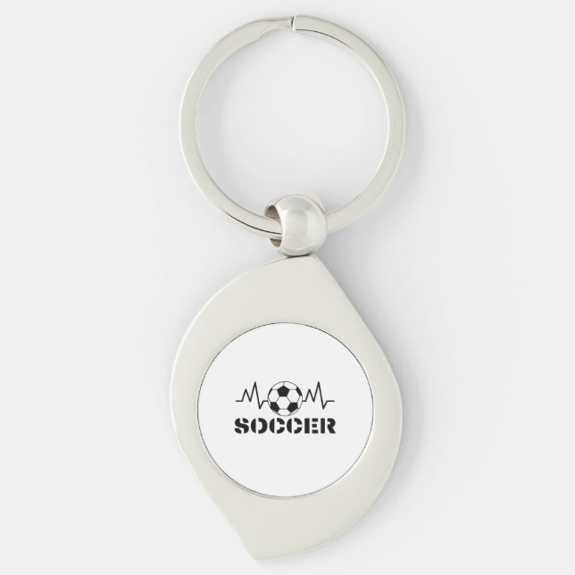 SOCCER SOCCER BALL KEYCHAIN (Front)