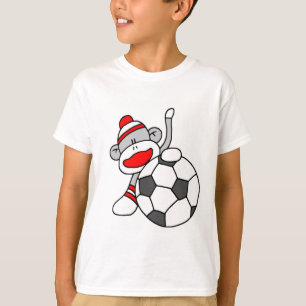 Soccer Sock Monkey T-Shirt