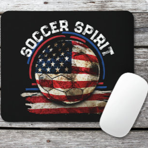 Soccer Spirit USA, Soccer Player Mouse Pad