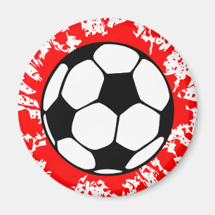soccer splat. magnet