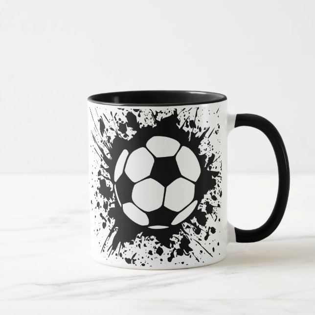 soccer splat. mug (Right)
