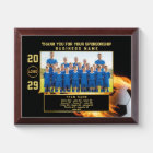Soccer Sponsor – Personalised Team Appreciation