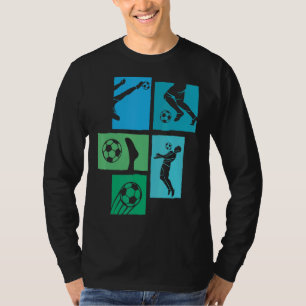 Soccer Sport Goalkeeper Footballer Midfielder Foot T-Shirt