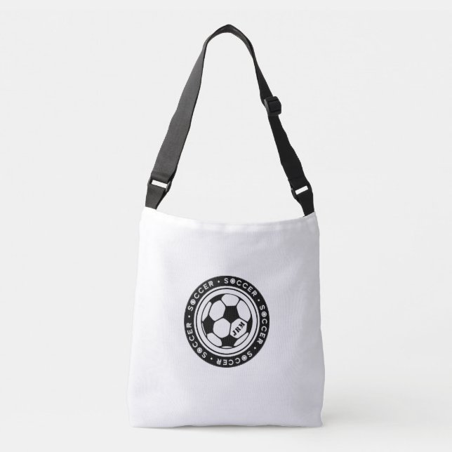 Soccer Sport Monogram Crossbody Bag (Front)