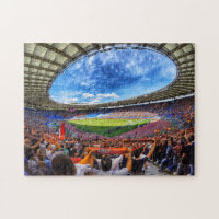 soccer sport stadium full of fans