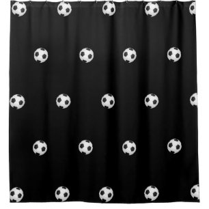 Soccer Sports Athlete Shower Curtain
