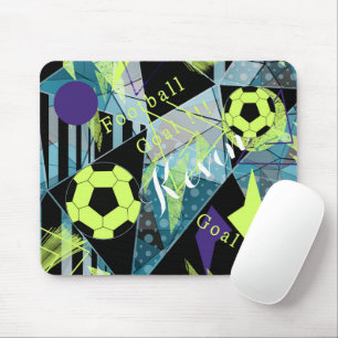 soccer sports ball game mouse pad