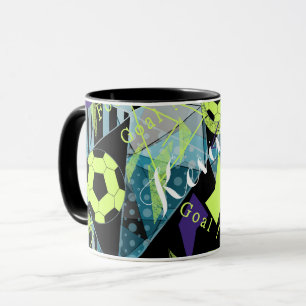 soccer sports ball game mug