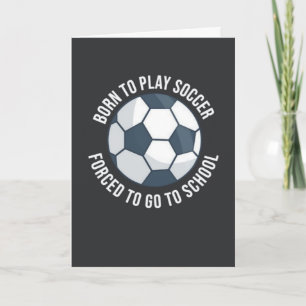 Soccer Sports Card