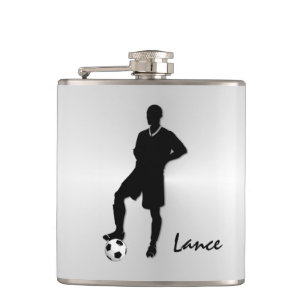 Soccer  / Sports Design Personal Hip Flask