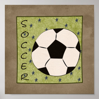 Soccer (Sporty Collection) Poster