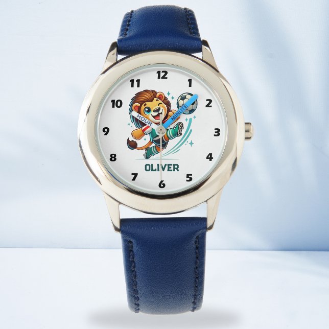 Soccer Star Cute Lion Watch (Creator Uploaded)