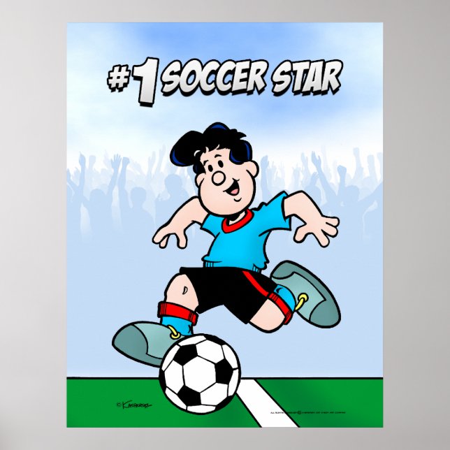 Soccer Star Poster (Front)