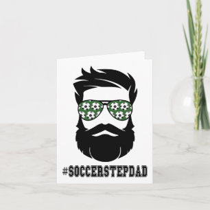 Soccer Stepdad With Beard Step Dad Step Father Ste Card