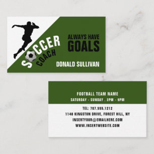Soccer Strike, Soccer Player/Coach/Ref Business Card