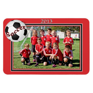 Soccer Team Connor Magnet