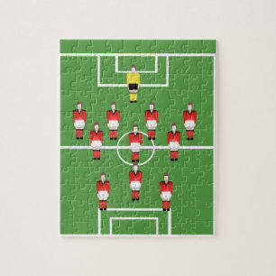 soccer team, football players jigsaw puzzle