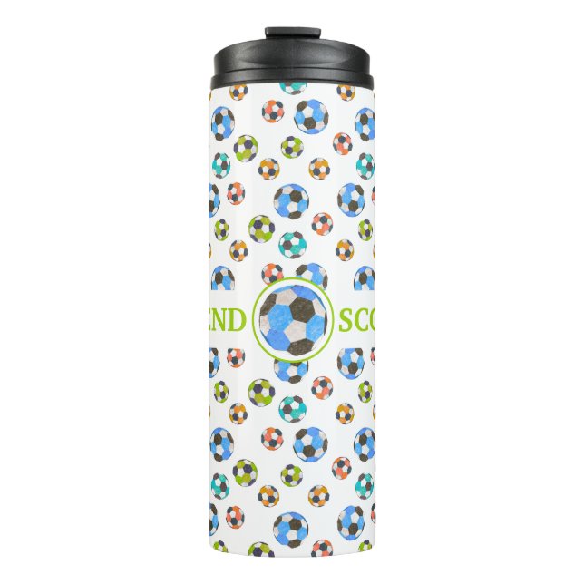 Soccer Team Gift Thermal Tumbler (Front)