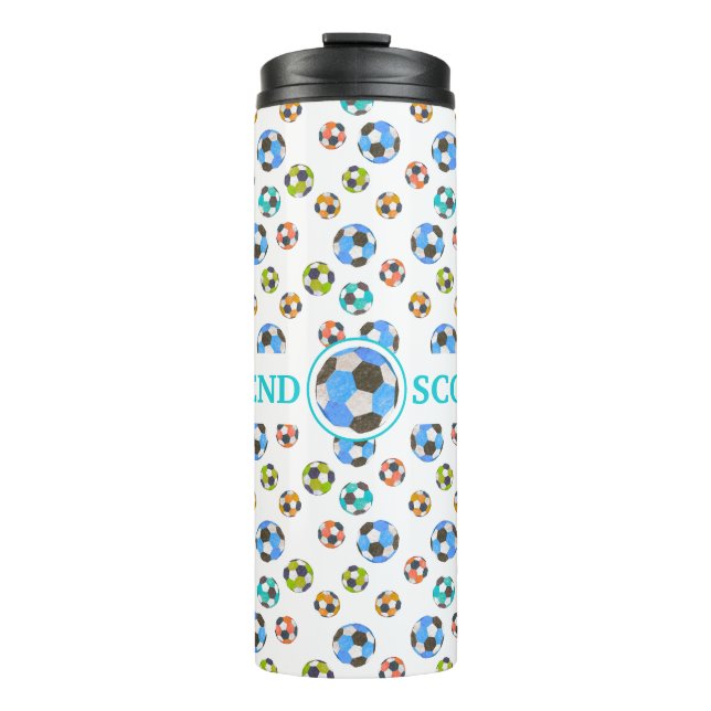 Soccer Team Gift Thermal Tumbler (Front)