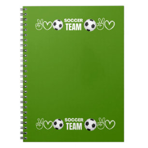 soccer team notebook