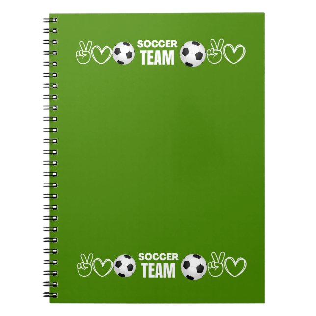 soccer team notebook (Front)