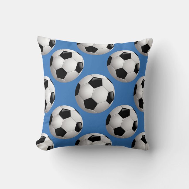 Soccer Team Personalised Reversible Cushion (Front)