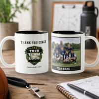 Soccer Team Photo Logo Thank you Coach