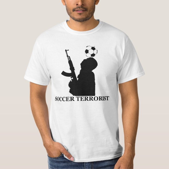 Soccer Terrorist Value Tee (Front)