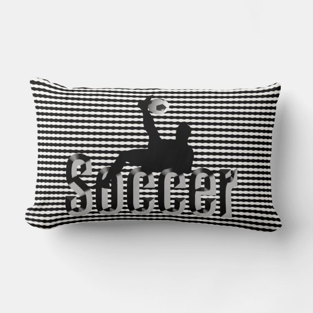 Soccer The Game, Lumbar Pillow (Front)