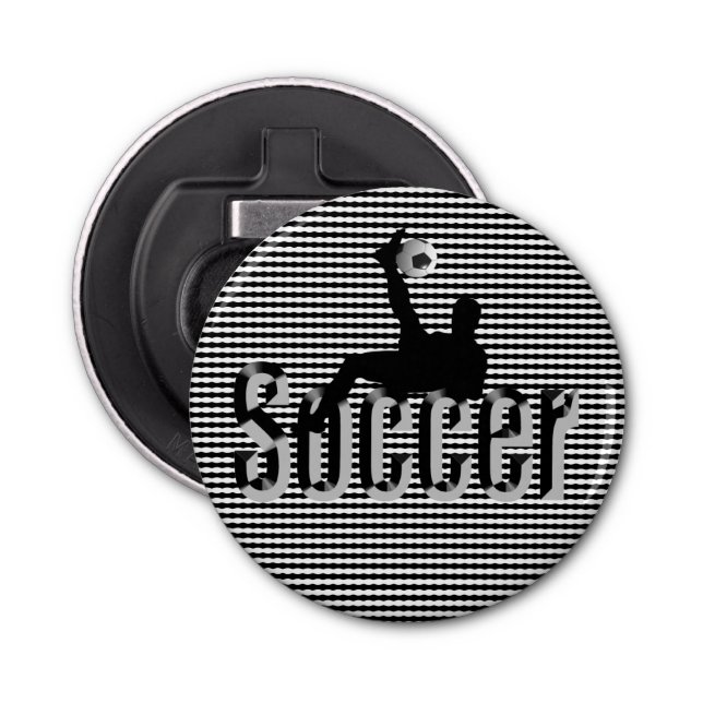 Soccer The Game, Magnetic Bottle Opener (Front)