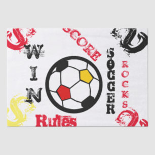 SOCCER TISSUE PAPER