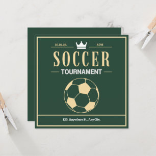 soccer tournament invitation