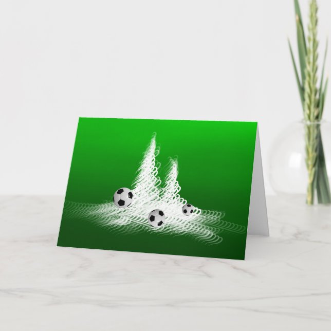 Soccer Trees 2025 - Christmas/Holiday Card (Front)