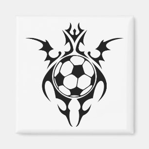 soccer tribal futbol magnet
