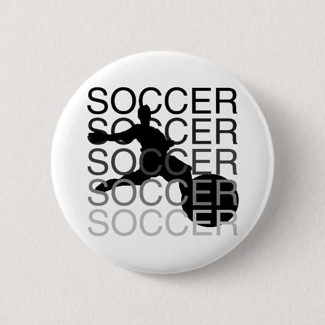 SOCCER Tshirts and Gifts 6 Cm Round Badge (Front)