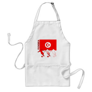 Soccer Tunisia Apron