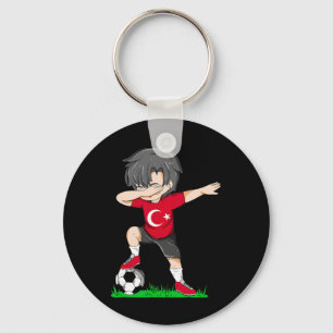 Soccer Turkey Jersey Shirt Turkish Flag Footll Boy Key Ring