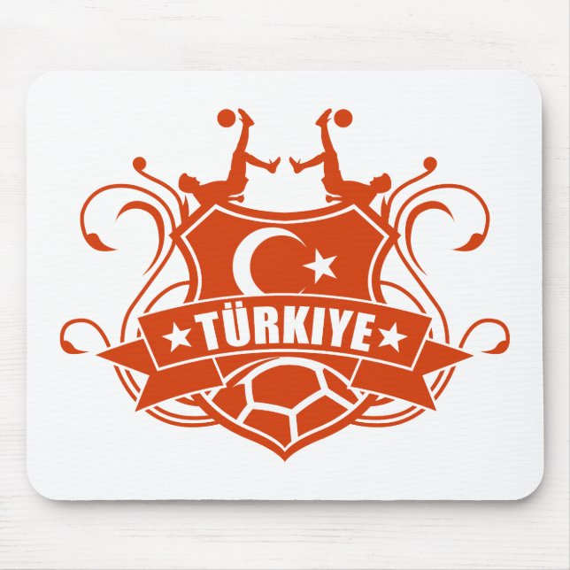 soccer TURKEY Mouse Pad (Front)