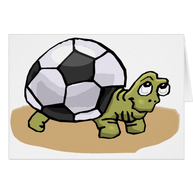Soccer Turtle (Front Horizontal)