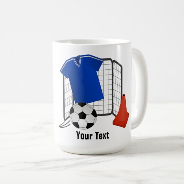 Soccer Two-Tone Mug (Front Right)