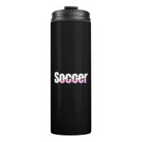 Soccer Typography Modern Art Abstract Swish